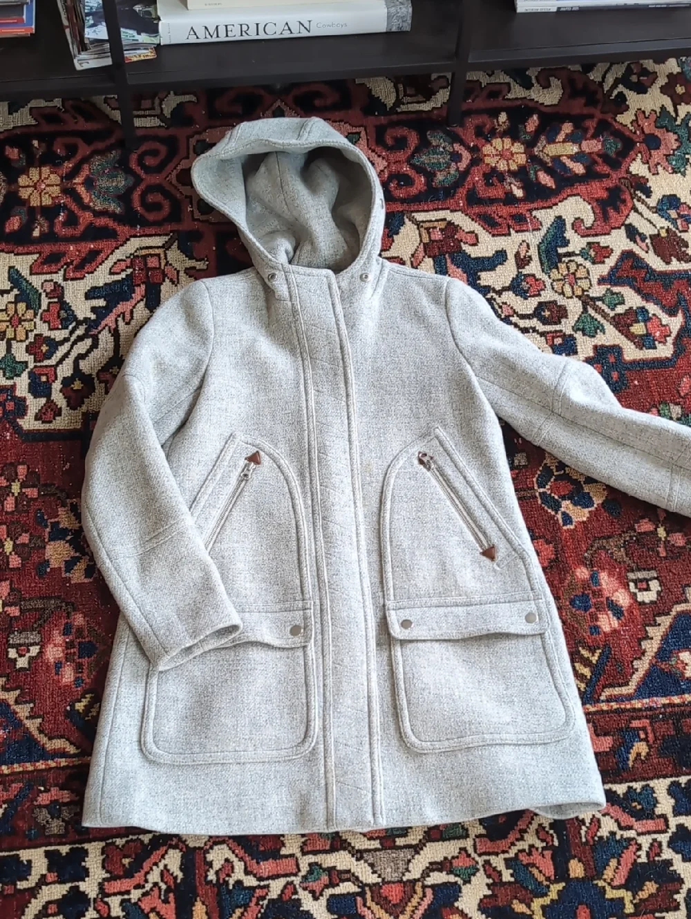 J.Crew Stadium Cloth Jacket - Picture 2 of 6